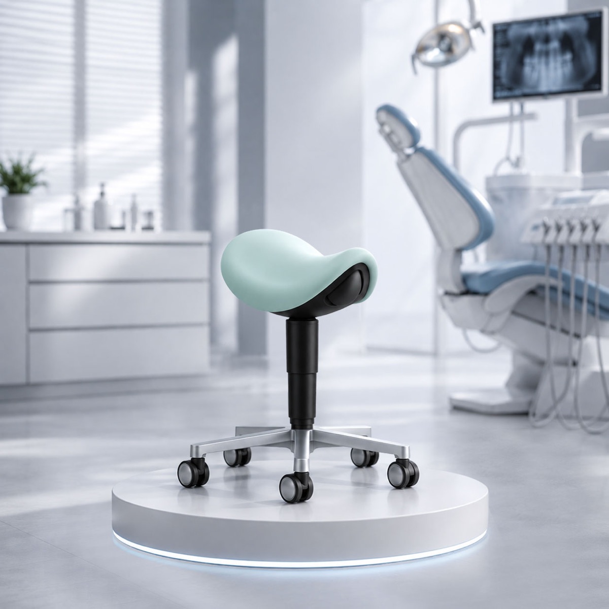 Klinik ortamında Bimos Saddle Stool